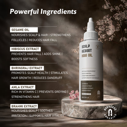 Ayuverse Organics Scalp Reboot Hair Oil