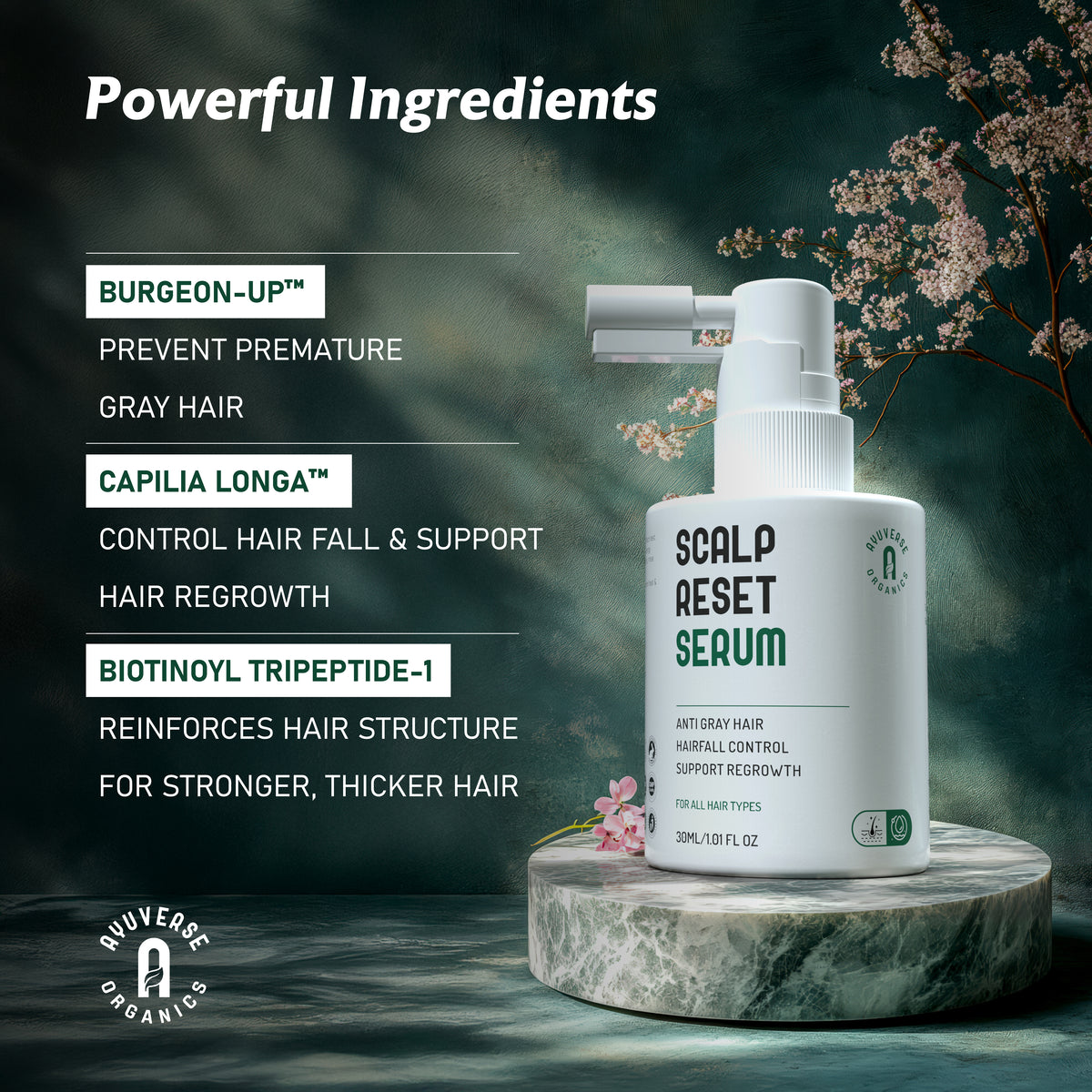 Scalp Reset Serum & Scalp Reboot Hair Oil Combo